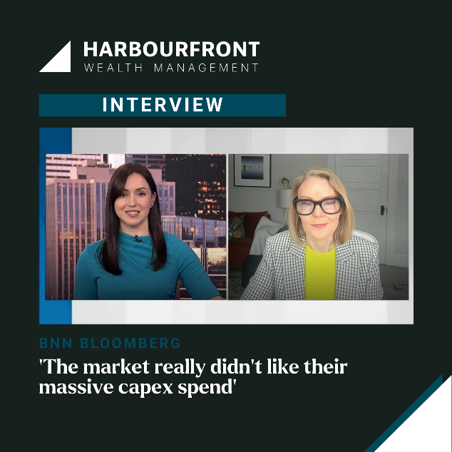 Interview image Theresa Shutt, CIO Harbourfront Wealth Management and BNN Bloomberg interview. ‘The market really didn’t like their massive capex spend’: Shutt on Alphabet